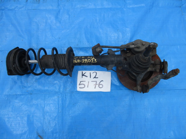 Used Nissan March STRUT FRONT LEFT